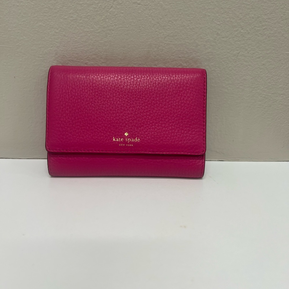 Kate Spade Pink Leather Wallet